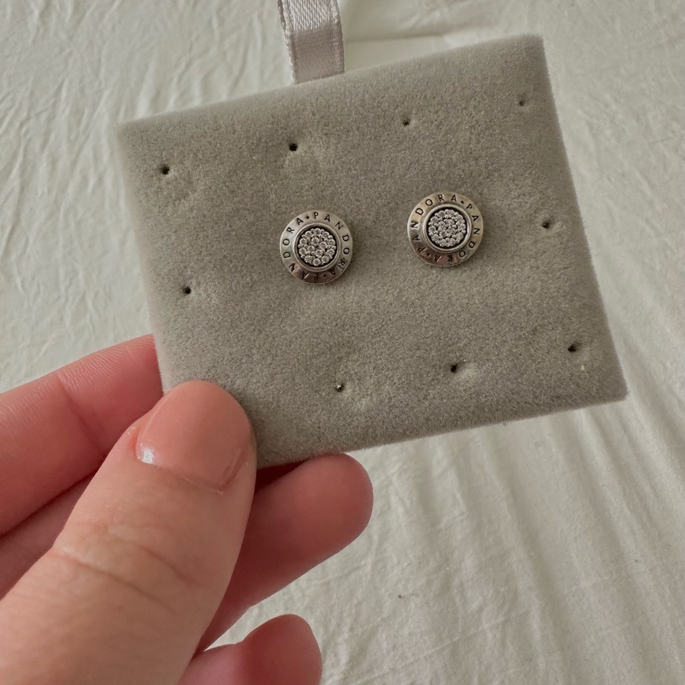 Pandora Signature Stud Earrings